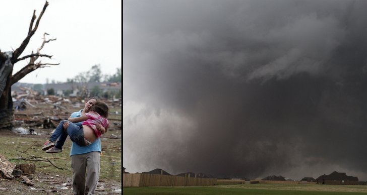 Brott och straff, Bild, USA, Oklahoma, Tornado